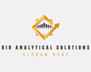 Analytics Graph Financing logo design