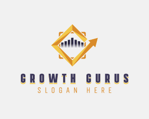 Analytics Graph Financing logo design