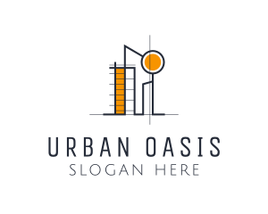 Architecture City Building logo design