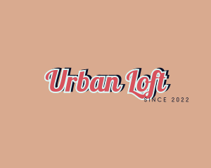 Retro Urban Graffiti logo design