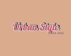 Retro Urban Graffiti logo design