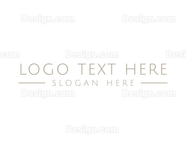 Minimalist Elegant Business Logo