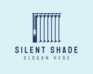 Blue Window Blinds logo design