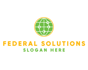 International Foreign Exchange Globe logo design