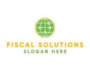 International Foreign Exchange Globe logo design