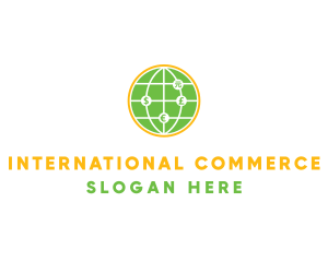 International Foreign Exchange Globe logo design