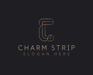 Elegant Luxury Boutique Letter C logo design