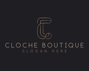 Elegant Luxury Boutique Letter C logo design