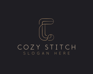 Elegant Luxury Boutique Letter C logo design