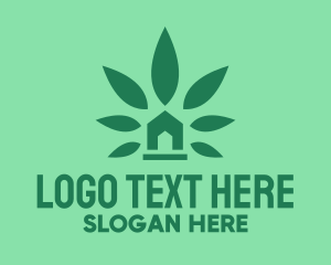 Cannabis Weed Marijuana Dispensary logo