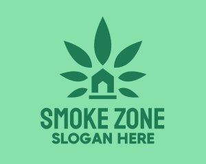 Cannabis Weed Marijuana Dispensary logo design