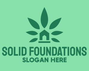 Cannabis Weed Marijuana Dispensary logo