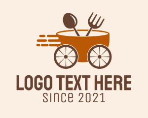 Fast Food - Fast Food Cart logo design