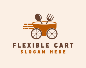 Fast Food Cart logo design