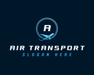 Plane Travel Logistics logo design