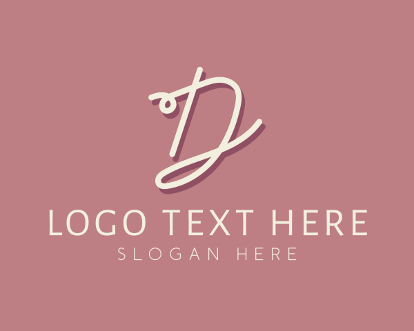 Italic logo example 3