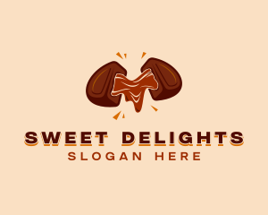 Chocolate Nougat logo design