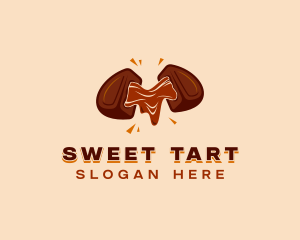 Chocolate Nougat logo design