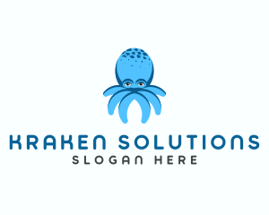 Ocean Octopus Seafood logo design