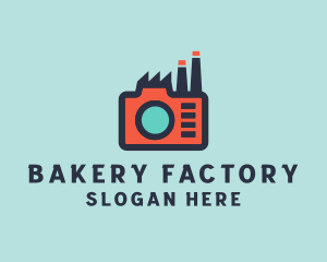 Camera Photography Factory logo design