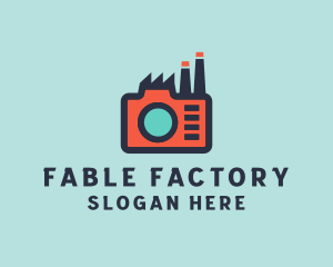 Camera Photography Factory logo design