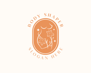 Organic Woman Body logo design