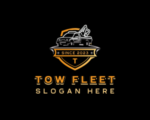 Tow Truck Shield logo