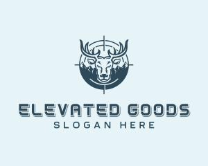 Survival Deer Hunting logo design