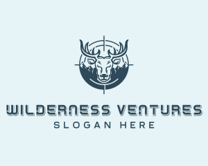 Survival Deer Hunting logo design