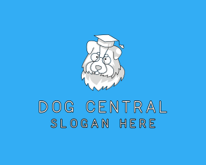 Pet Dog Graduate logo design