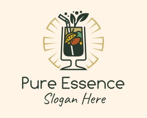 Lemon Tea Juice Drink logo