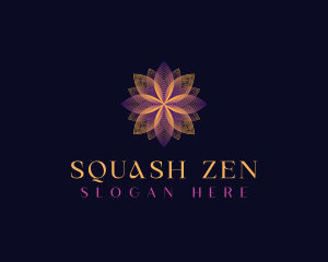 Organic Floral Spa logo design