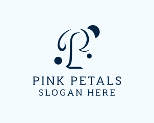 Elegant Bubble Cursive logo design