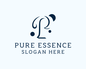 Elegant Bubble Cursive logo design