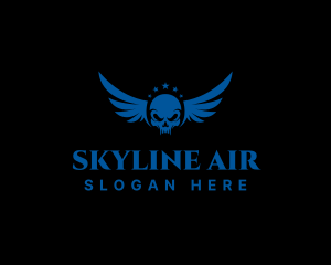 Star Wings Skull Logo