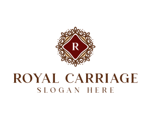 Royal Hotel Shield logo design