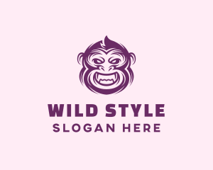 Wild Monkey Clan logo design