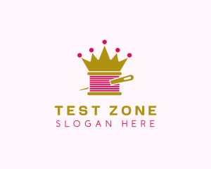 Gold Crown Yarn  logo design