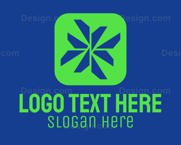 Geometric Tech App Logo