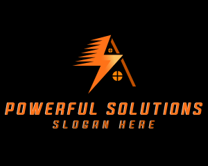 Flash Lightning Energy logo design