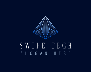 Pyramid Tech Company logo design