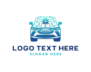 Electric Car Circuitry logo