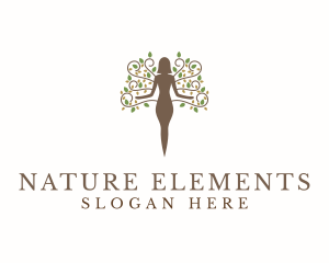 Mother Nature Wellness  logo design