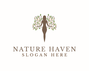 Mother Nature Wellness  logo design