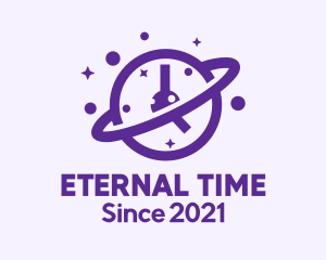 Outer Space Time logo design