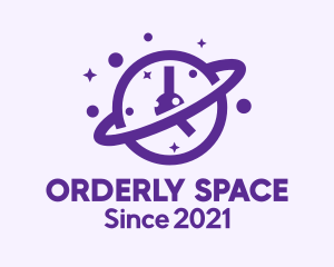 Outer Space Time logo design