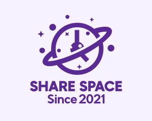 Outer Space Time logo design