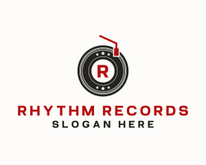 Music Record Vinyl logo