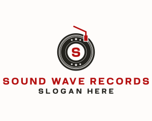 Music Record Vinyl logo