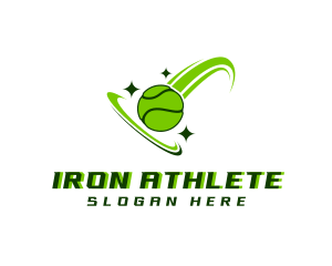 Tennis Ball Sports logo design